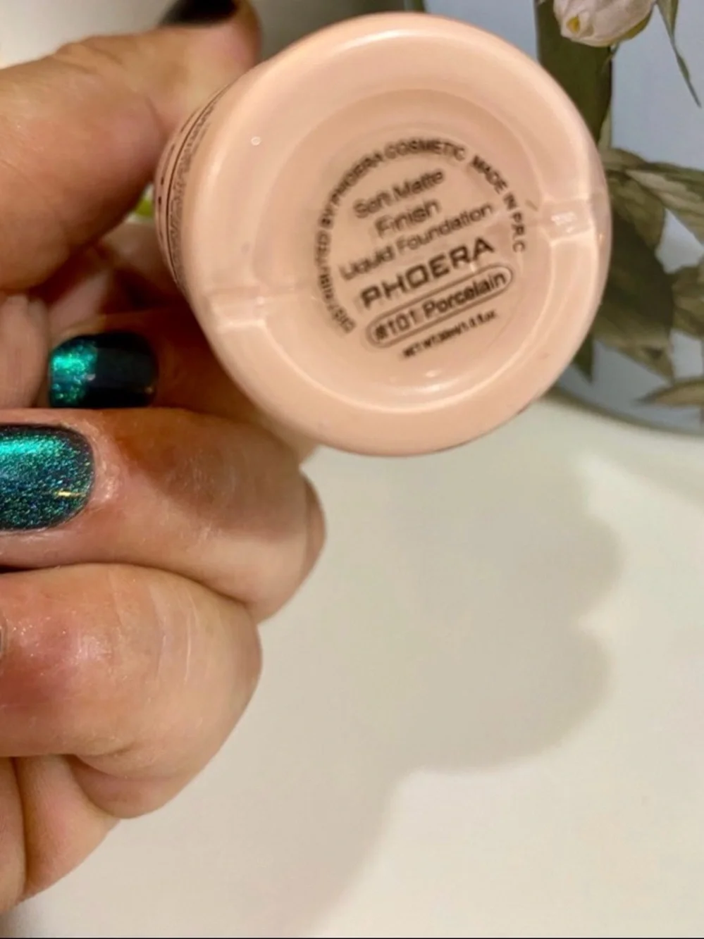 NWOT PHOERA Soft Matte Long Wear Coverage Foundation #101 Porcelain